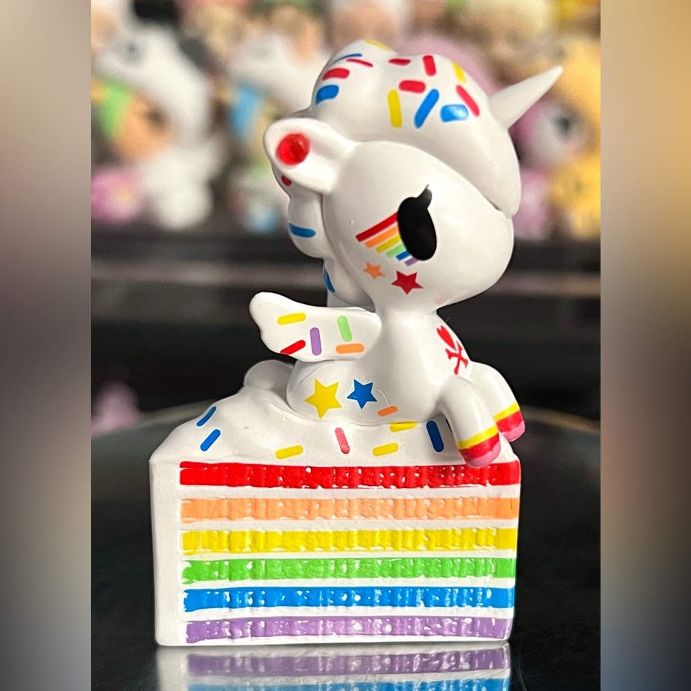 Tokidoki Rainbow Delight Cake Unicorno Delicious Series Collectible Figure